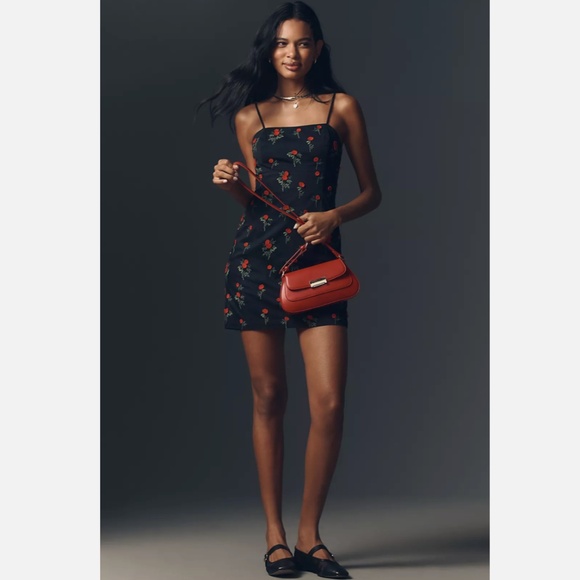 Anthropologie Dresses & Skirts - NWT ANTHROPOLOGIE THE BRYNNE 3D SPAGHETTI-STRAP DRESS BY MAEVE